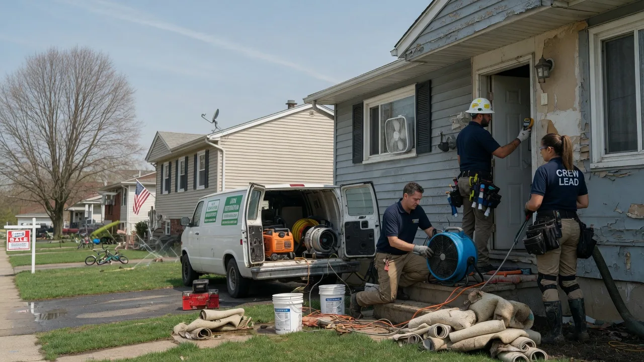 Flood Cleanup in Westons Mills, NY near me